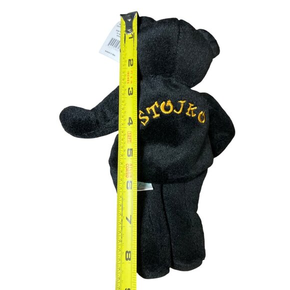 Elvis Stojko Ice Salvino's Bammer Brand Vintage Beanie Bear - Picture 9 of 11